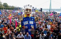 شاهد: مظاهراتٌ في أوروبا دعماً للتكتّل في مواجهة مخططات اليمين القومي المتطرف