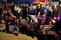 BDS destekçileri Tel Aviv'de Eurovision'u protesto etti