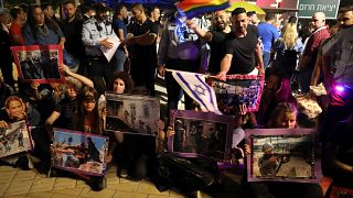 BDS destekçileri Tel Aviv'de Eurovision'u protesto etti