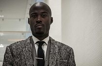 Nick Conrad à son arrivée au tribunal de Paris, le 9 janvier 2019