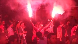 Münih polisinden şampiyonluğu kutlayan Galatasaray taraftarlarına Türkçe mesaj
