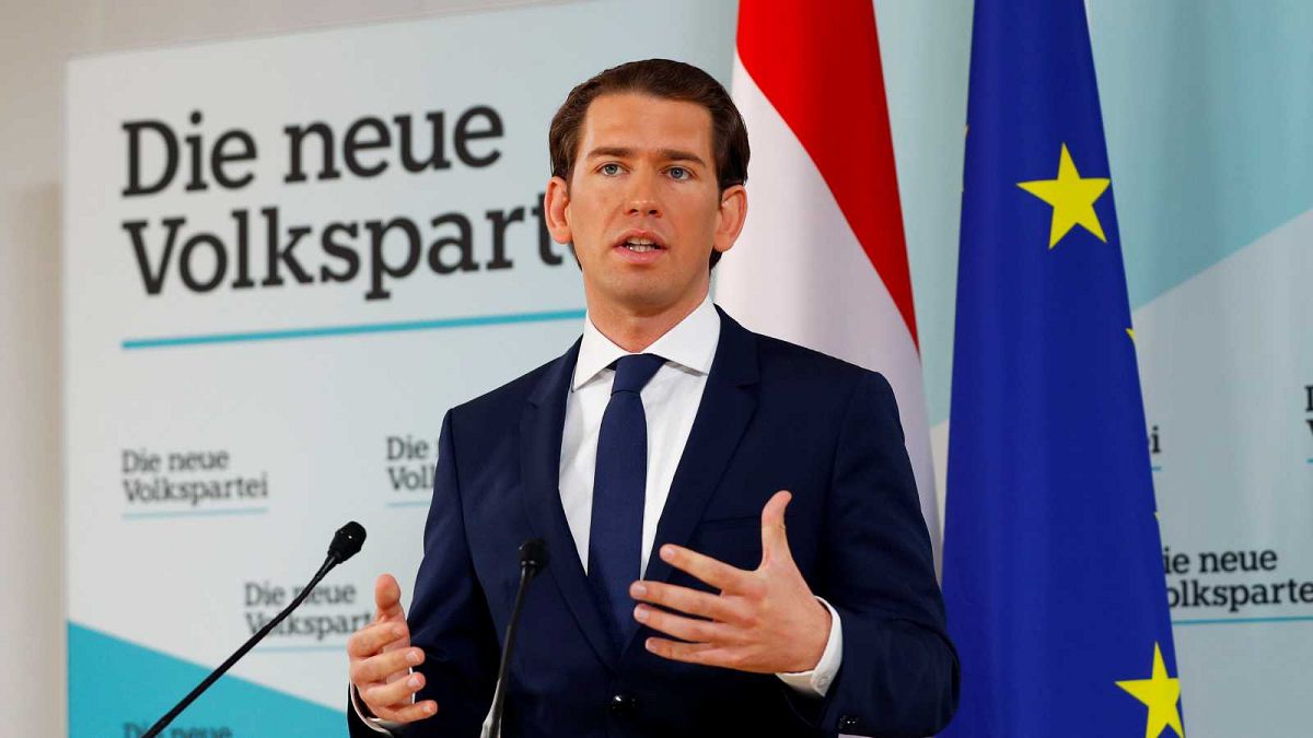 Le chancelier autrichien à Vienne, le 20 mai 2019 