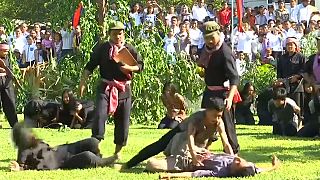 Cambodians re-enact genocidal horrors to remember those killed in Khmer Rouge regime
