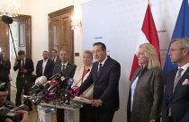 Austrian politician Heinz-Christian Strache resigns on May 18, 2019