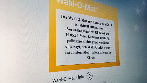 Der Wahl-O-Mat war am Dienstag nicht erreichbar Der Wahl-O-Mat war am Dienstag nicht erreichbar