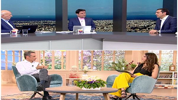 Τσίπρας-Μητσοτάκης: Τηλεοπτικές κόντρες στο παρά πέντε των εκλογών Τσίπρας-Μητσοτάκης: Τηλεοπτικές κόντρες στο παρά πέντε των εκλογών