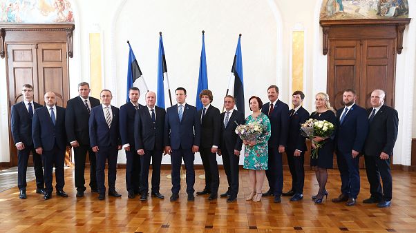 The new Estonian government The new Estonian government