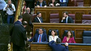 Inicio bronco de la XIII Legislatura en España