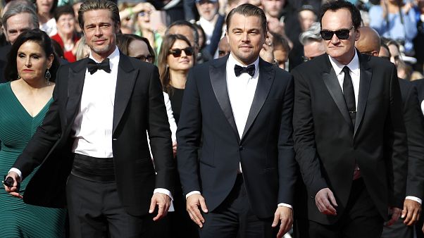 Tarantino "tarantinea" en Cannes con DiCaprio y Pitt Tarantino "tarantinea" en Cannes con DiCaprio y Pitt