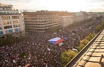 Ismét több tízezren tüntettek Csehországban a kormány ellen