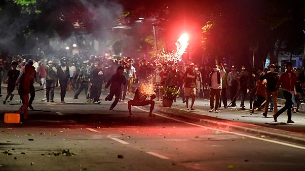 Protestas sangrientas contra los resultados electorales en Indonesia Protestas sangrientas contra los resultados electorales en Indonesia