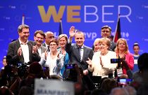 حزب الشعب الأوروبي يختتم حملته في ميونخ عشية الانتخابات الأوروبية