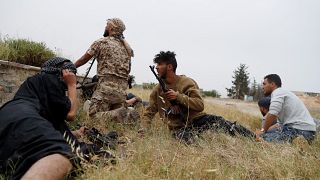 Libya GNA fighters on the outskirts of Tripoli, Libya May 21, 2019