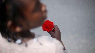 Carnation Revolution's 43rd anniversary in Lisbon, Portugal