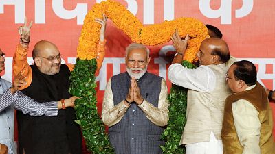 Législatives en Inde : large victoire des nationalistes hindous