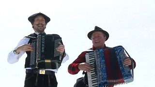 The reopening was celebrated by locals from both sides of the border