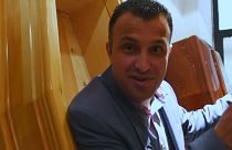 تبلیغ تابوتی نامزد شورای شهر در یونان