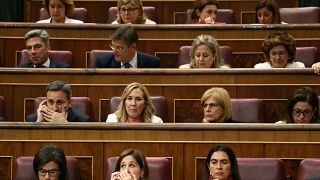 Spanish parliament suspends lawmaker rights of four jailed Catalan MPs
