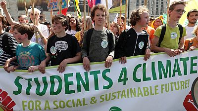 «Παρασκευή για το μέλλον»: Οι νέοι διαδηλώνουν για το κλίμα