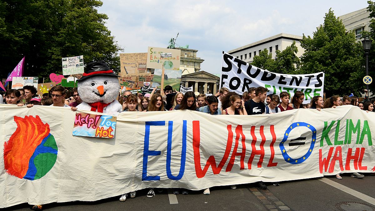 Zehntausende bei Fridays for Future: Europawahl ist Klimawahl