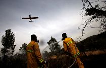 جهود إخماد الحرائق في إسرائيل