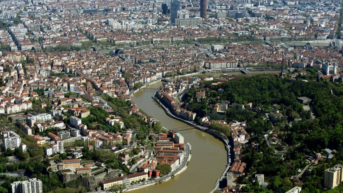 منظر عام لمدينة ليون الفرنسية