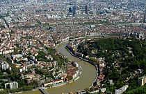 منظر عام لمدينة ليون الفرنسية