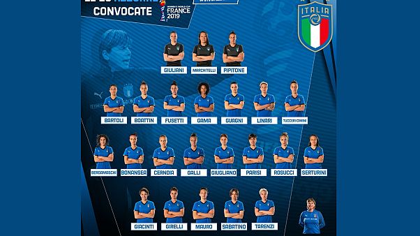 Mondiali femminili 2019: ecco le 23 convocate Mondiali femminili 2019: ecco le 23 convocate
