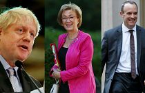 Raab, Leadsom and Gove join five others in race to replace May