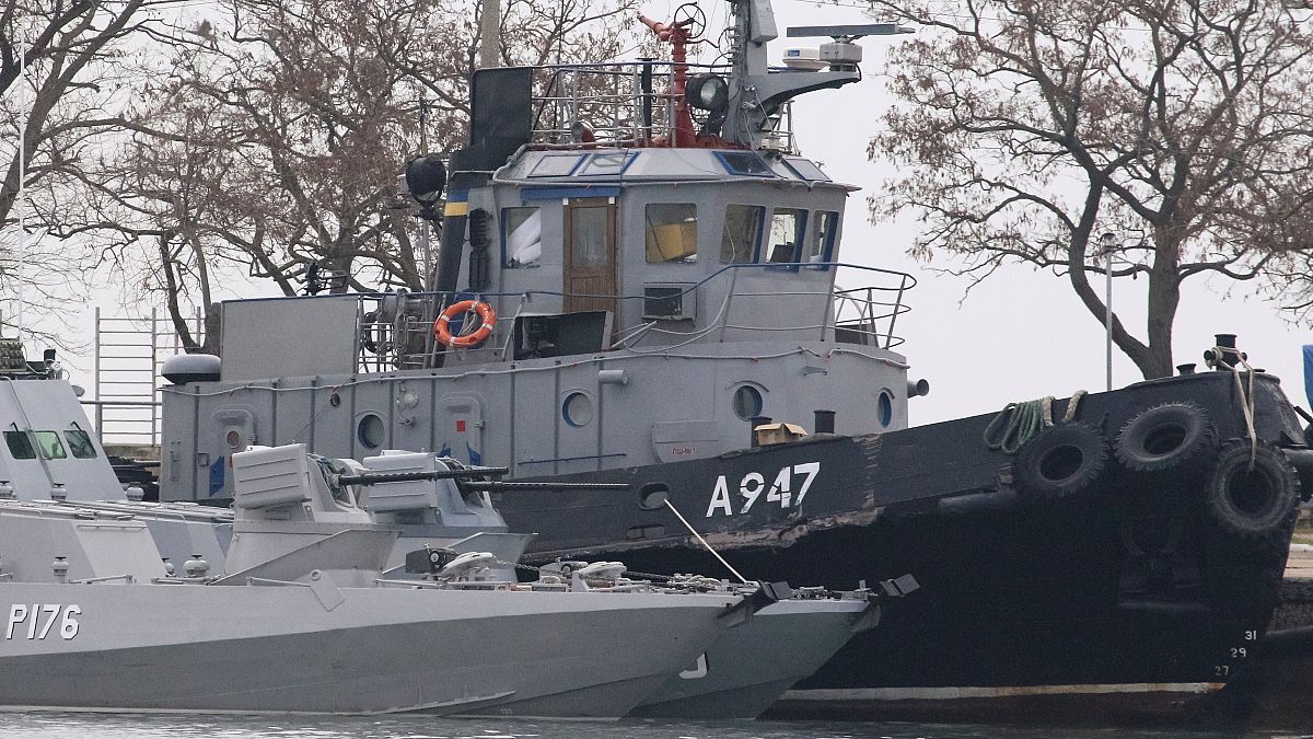 Russia ordered to release detained Ukrainian sailors by maritime tribunal