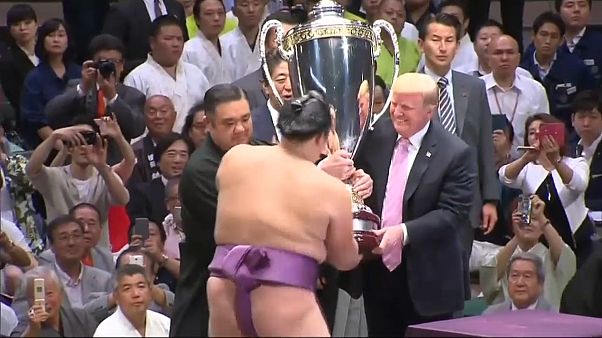 Дональд Трамп в Японии Дональд Трамп в Японии