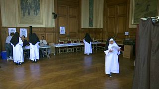 شرکت راهبه‌های فرانسوی در انتخابات پارلمان اروپا