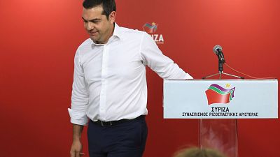 Greek Prime Minister Alexis Tsipras,  May 26, 2019.