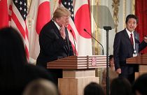 دونالد ترامپ در توکیو: واشنگتن به دنبال تغییر رژیم در ایران نیست