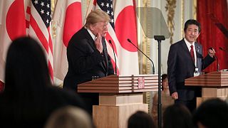 دونالد ترامپ در توکیو: واشنگتن به دنبال تغییر رژیم در ایران نیست