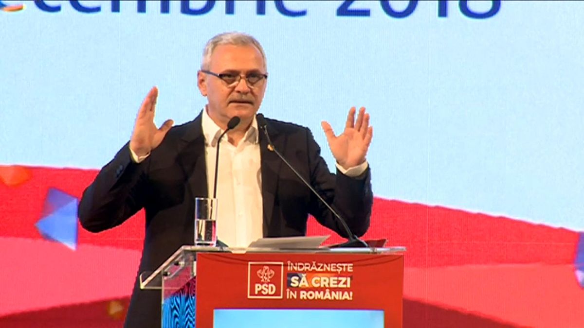 El líder socialdemócrata rumano, condenado a 3 años y medio de prisión