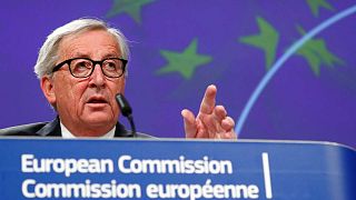 Le président de la Commission, Jean-Claude Juncker, Bruxelles le 7 mai 2019