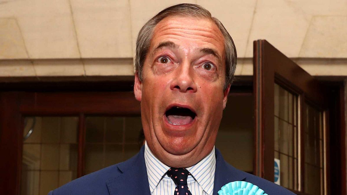  Nigel Farage, 26 mai 2019