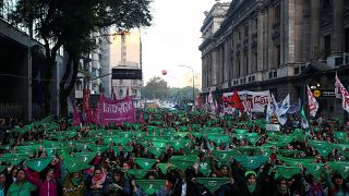 Abortion rights advocates march in Buenos Aires