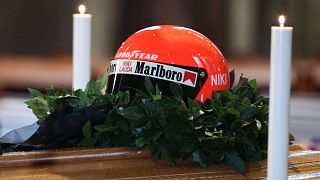 Les funérailles de Niki Lauda, ex-champion autrichien de F1