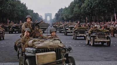 آرشیو نادر فیلم‌های رنگی جرج استیونز از جنگ جهانی دوم