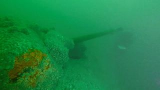 Tesouros submarinos da II Guerra Mundial na Normandia