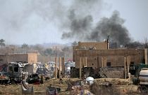 قرية الباغوز في دير الزور العراقية آخر معاقل داعش تحت الحصار