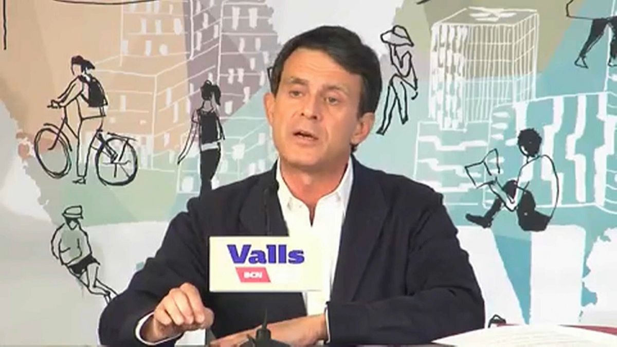 Manuel Valls busca evitar el separatismo en la alcaldía de Barcelona