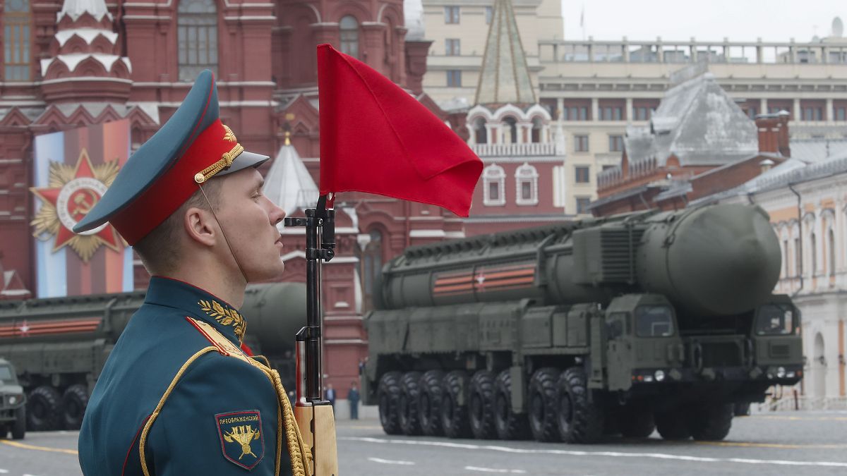 عرض عسكري في موسكو بمناسبة ذكرى انتصار الاتحاد السوفيتي على النازيين