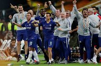 UEFA Avrupa Ligi finalinde zafer Arsenal'i 4-1 yenen Chelsea'nin oldu