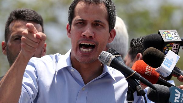 Guaidó hofft auf internationale Hilfe Guaidó hofft auf internationale Hilfe