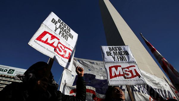 Greve geral paralisa Argentina Greve geral paralisa Argentina