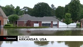 Überschwemmungen in Arkansas: 400 Häuser evakuiert