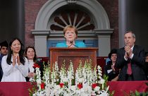 Меркель критикует политику Трампа